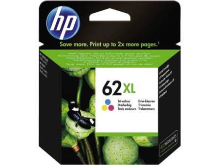 HP 62XL ink color